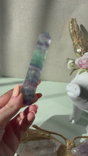 Load and play video in Gallery viewer, Rainbow Fluorite
