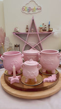 Load and play video in Gallery viewer, Pink candle holders and incense holders

