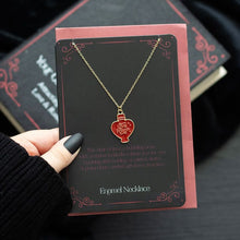 Load image into Gallery viewer, Love Potion Enamel Necklace Card
