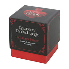 Load image into Gallery viewer, Love Potion Raspberry Crystal Chip Candle
