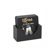 Load image into Gallery viewer, Til Death Do Us Party Coaster Set
