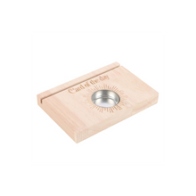 Load image into Gallery viewer, Natural Card of the Day Tarot Card Stand Tealight Holder
