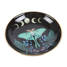 Load image into Gallery viewer, Luna Moth Ceramic Incense Plate
