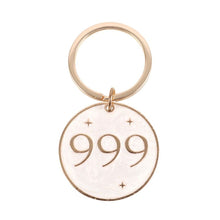 Load image into Gallery viewer, 999 Angel Number Keyring
