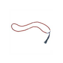 Load image into Gallery viewer, Communication Rosewood &amp; Sodalite Mallah Necklace
