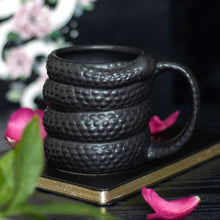 Load image into Gallery viewer, Black Snake Mug
