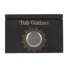 Load image into Gallery viewer, Black Daily Guidance Tarot Card Stand Tealight Holder
