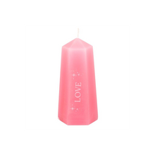 Load image into Gallery viewer, Love Crystal Candle with Rough Rose Quartz
