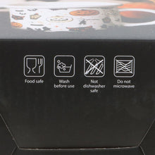 Load image into Gallery viewer, Spooky Cat and Pumpkin Print Mug
