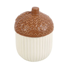 Load image into Gallery viewer, Autumn Acorn Ceramic Storage Jar
