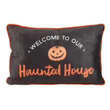 Load image into Gallery viewer, 40cm Rectangular Haunted House Cushion
