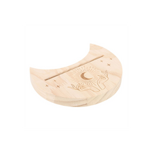 Load image into Gallery viewer, Natural Mystical Hands Crescent Moon Tarot Card Stand
