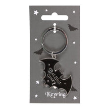 Load image into Gallery viewer, Bat Shit Crazy Keyring
