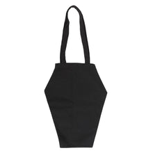 Load image into Gallery viewer, The Creepier the Better Coffin Shaped Tote Bag
