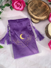 Load image into Gallery viewer, Velvet Tarot / Crystal pouch
