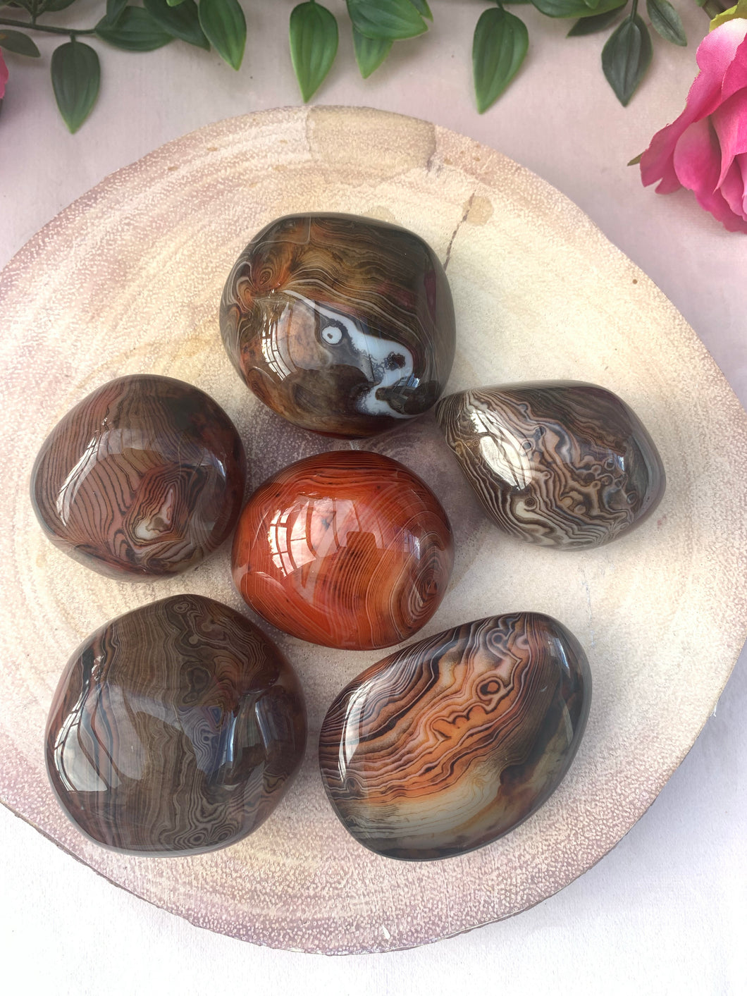 Sardonyx Palm stones