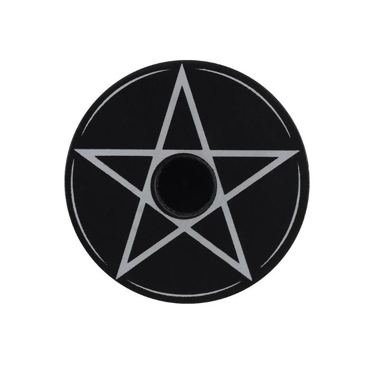 Pentagram Spell Candle/ Mini Sphere  Holder