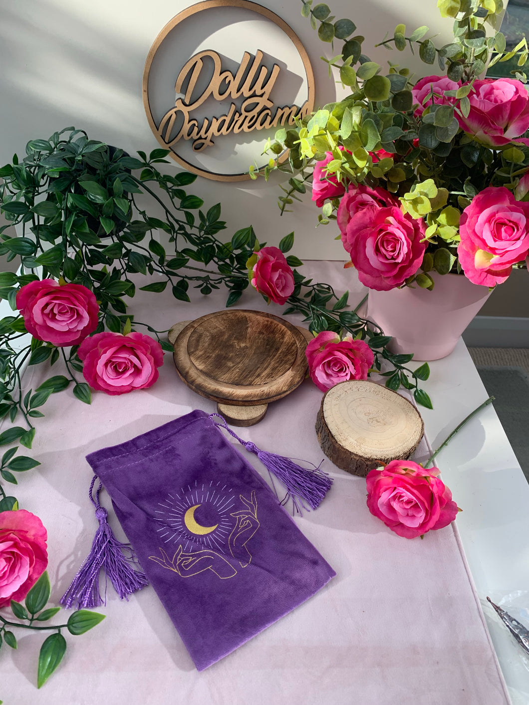 Velvet Tarot / Crystal pouch