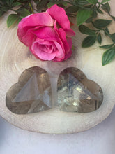 Load image into Gallery viewer, Smokey Quartz Hearts
