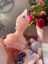 Load image into Gallery viewer, Rose Quartz Goddess / Yoga / Meditation Statue
