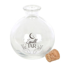 Load image into Gallery viewer, 10cm Glass Spell Jar with Recipe Booklet
