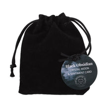 Load image into Gallery viewer, The Darkest Nights Black Obisidian Moon in a Bag
