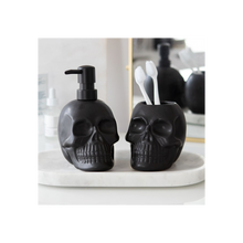 Load image into Gallery viewer, Black Skull Soap Dispenser
