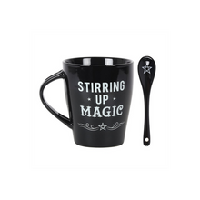 Load image into Gallery viewer, Stirring Up Magic Mug and Spoon Set
