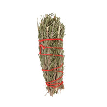 Load image into Gallery viewer, 6in Ritual Wand Smudge Stick with Rosemary and Yerba Santa Sage
