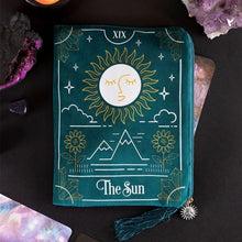 Load image into Gallery viewer, The Sun Tarot Card Zippered Bag
