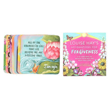 Load image into Gallery viewer, Louise Hay&#39;s Affirmations for Forgiveness Cards
