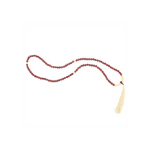 Load image into Gallery viewer, Self Confidence Rosewood &amp; Yellow Jasper Mallah Necklace
