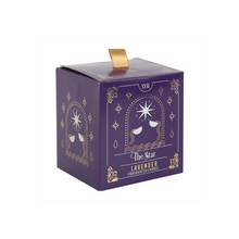 Load image into Gallery viewer, The Star Lavender Tarot Candle
