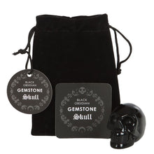 Load image into Gallery viewer, Black Obsidian Crystal Skull
