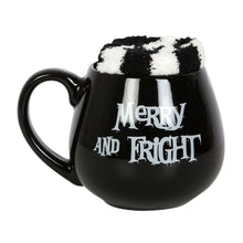Load image into Gallery viewer, Merry and Fright Mug and Socks Set
