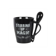 Load image into Gallery viewer, Stirring Up Magic Mug and Spoon Set
