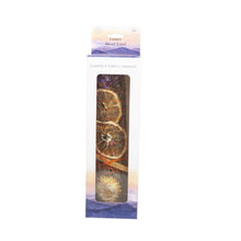 Load image into Gallery viewer, 9in Ritual Wand Smudge Stick with Rosemary, Lavender, and Orange
