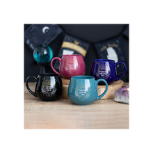 Load image into Gallery viewer, Blue Fortune Teller Colour Changing Mug
