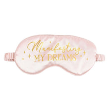 Load image into Gallery viewer, Manifesting My Dreams Satin Sleep Mask
