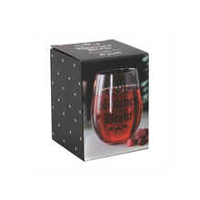 Load image into Gallery viewer, Witches Brew Stemless Wine Glass
