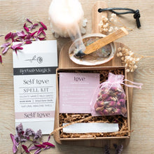Load image into Gallery viewer, Herbal Magick Self Love Spell Kit
