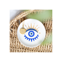 Load image into Gallery viewer, All Seeing Eye Necklace &amp; Dish Gift Set
