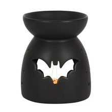 Load image into Gallery viewer, Black Bat Cut Out Oil Burner
