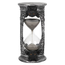 Load image into Gallery viewer, 17cm Black Cat Hourglass Timer
