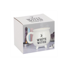 Load image into Gallery viewer, White Witch Cauldron Mug
