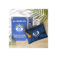 Load image into Gallery viewer, 30cm All Seeing Eye Metal Hanging Sign
