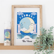 Load image into Gallery viewer, The Moon Celestial Framed Wall Print
