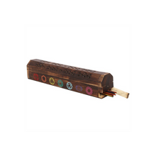 Load image into Gallery viewer, Chakra Wooden Mixed Incense Box Set
