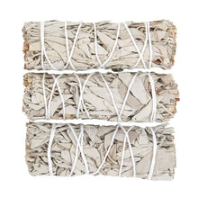 Load image into Gallery viewer, Set of 3 White Sage Smudge Wands
