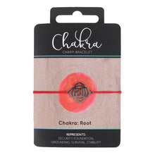Load image into Gallery viewer, Root Chakra Charm Bracelet
